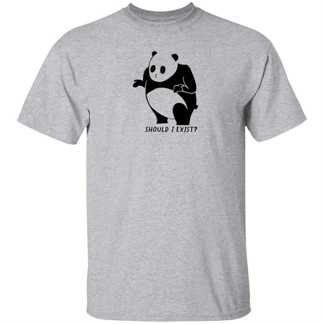Dailywire Merch Existential Panda Shirt Alissa Walsh Panda Should I Exist Shirt