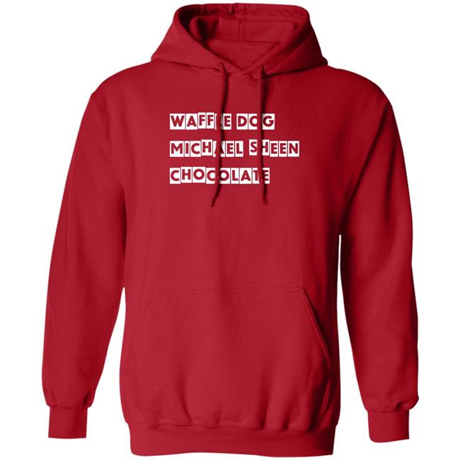Vanessa Lindsey Waffle Dog Michael Sheen Chocolate Hoodie