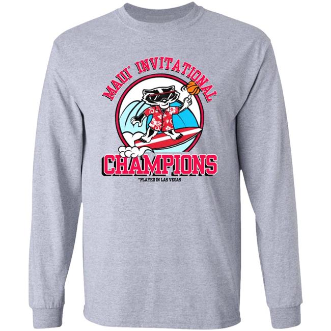 Big Cat Wisco Maui Invitational Champions Shirt Barstool Sports