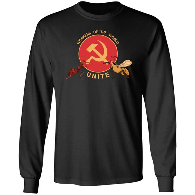Workers Of The World Unite Shirt Real Animal Facts Merch
