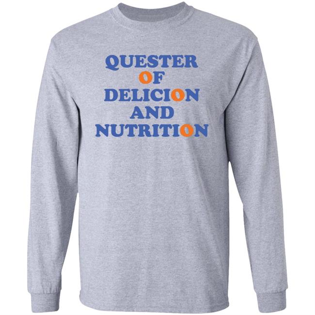 Quester Of Delicion And Nutrition Shirt Jacob Collier Merch