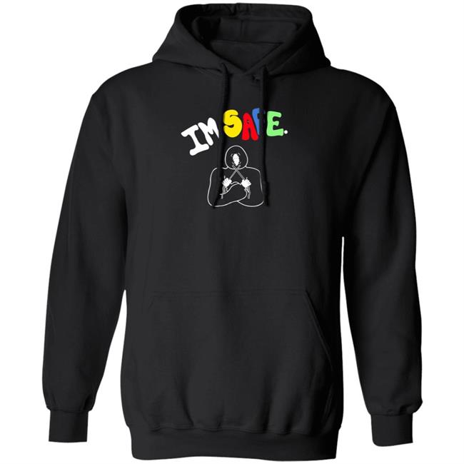 Unusual Demont Merch I'm Safe Hoodie