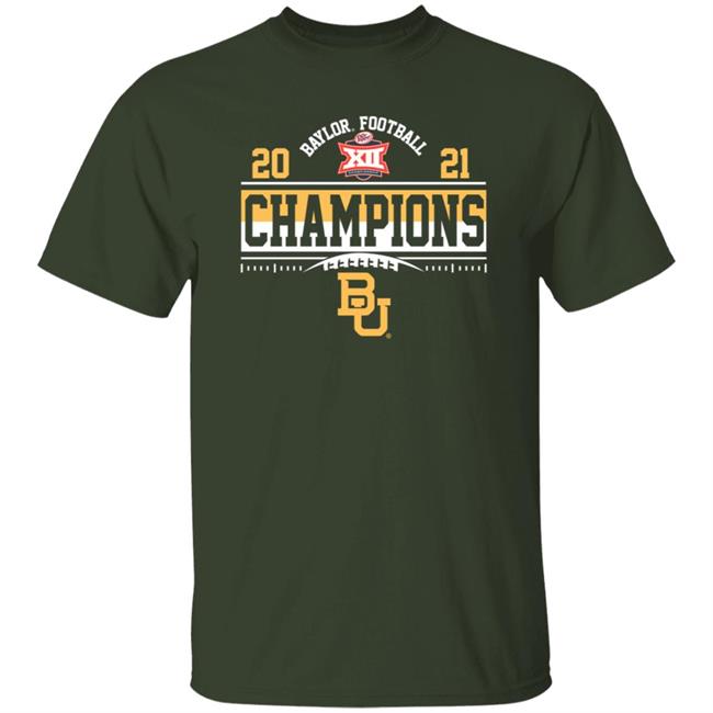 Baylor University Big 12 Championship Shirt Baylor Store