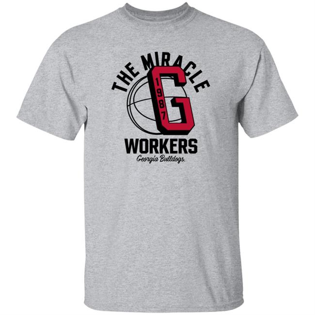 The Miracle Workers Vintage Georgia Basketball Shirt Homefield Apparel