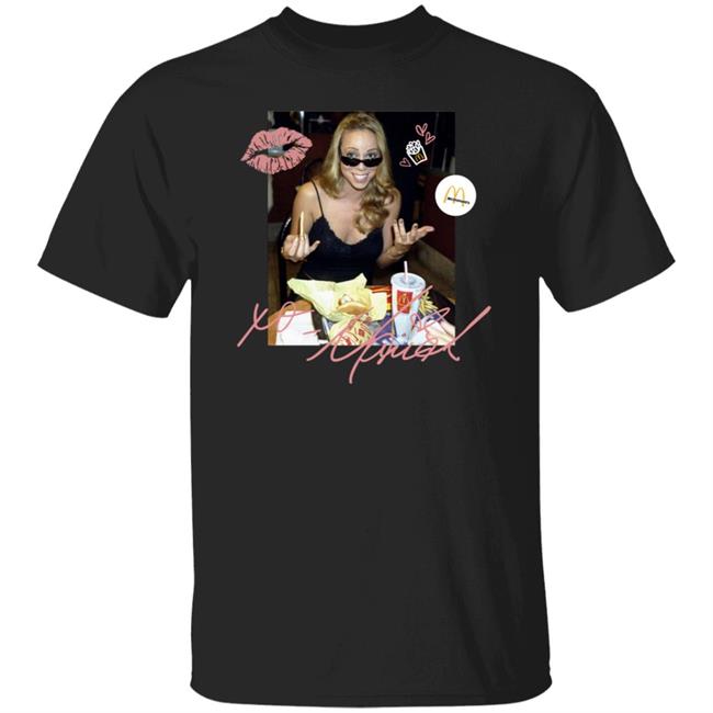 Mariah Carey x McDonalds Merch Mariah Carey x McDonalds Shirt Mariah Trends