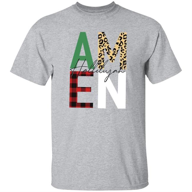 Amen Hallelujah Shirt Sepeavy