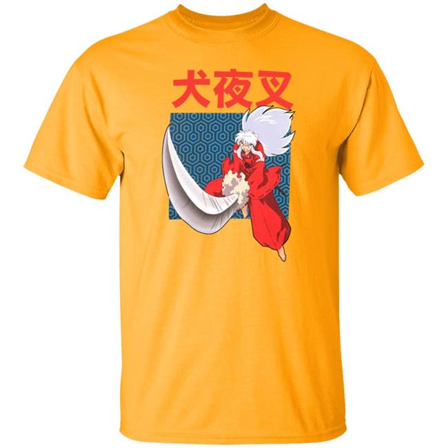 Crunchyroll Store Inuyasha Wind Scar Daisy Shirt