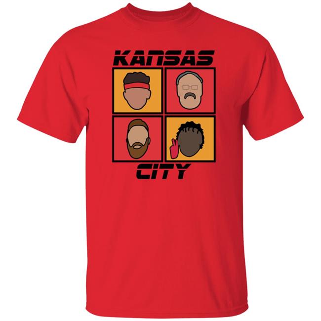 Chiefskingdom Chiefs 4-Square Shirt Dad Bod Tee Store