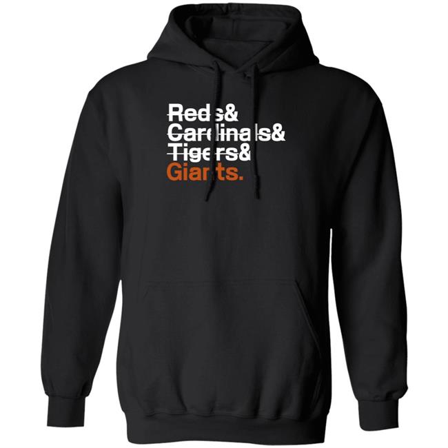 Therese Vinal Reds And Cardinals Tigers And Giants Hoodie