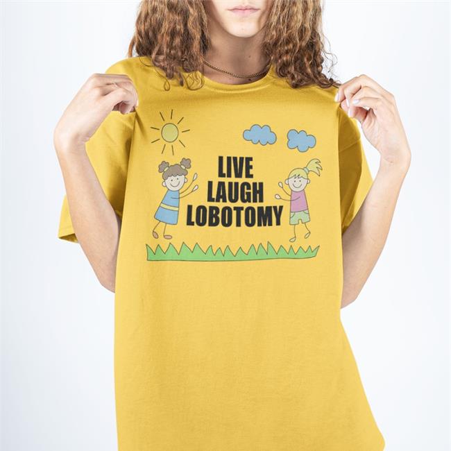 Swag Stimulus Merch Live Laugh Lobotomy Sweatshirt Swagstimulus