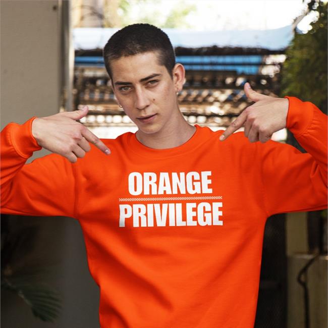 Juice Davis Orange Privilege Tee Orange