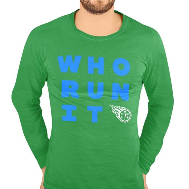Tennessee Titans Who Run It Hoodie Dj Paul Three6mafia