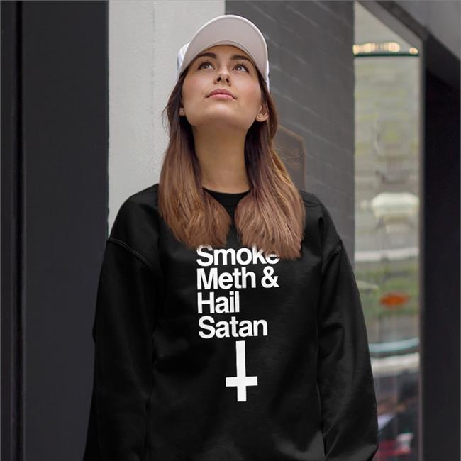 Smoke Meth & Hail Satan Tee
