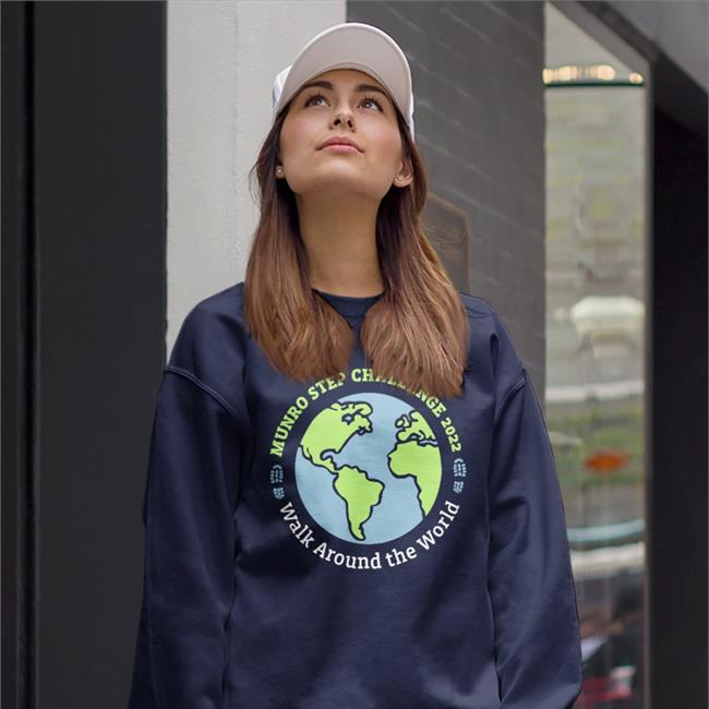 My Peak Challenge Store Sam Heughan Munro Step Challenge 2022 Walk Around The World Shirt