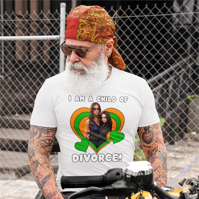 I Am A Child Of Divorce Jogia Girl Shirt