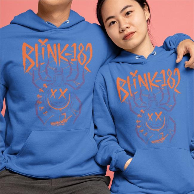Blink182 Merch Black 2022 Halloween Blink 182 Tee