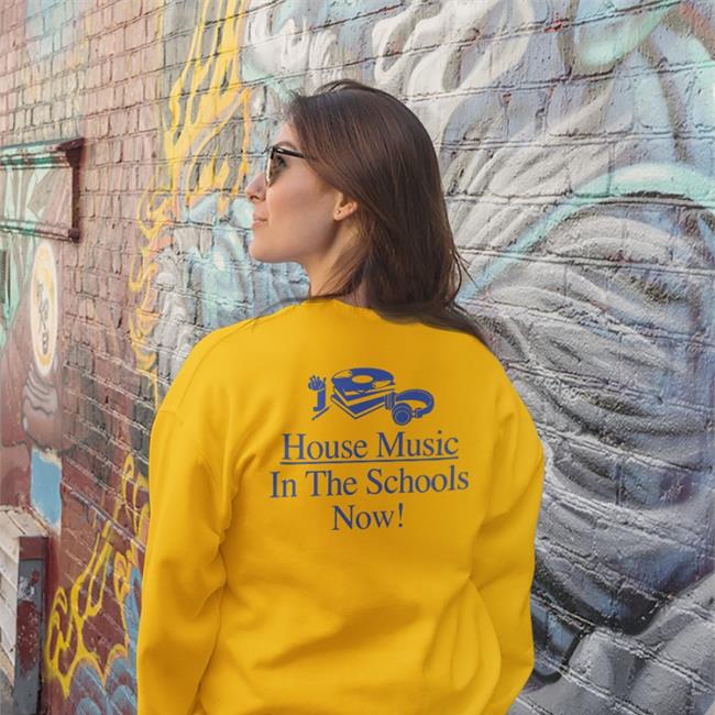 House Music In The Schools Now T Shirt White