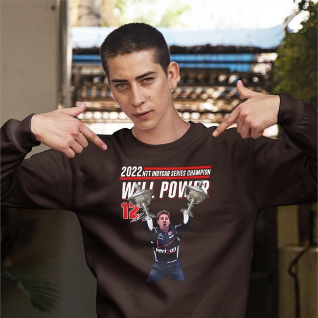 2022 Ntt Indycar Series Champion Will Power Tee