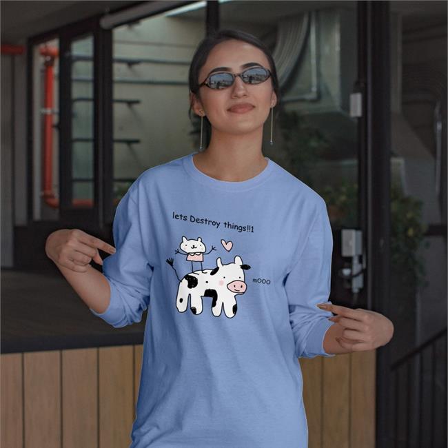 Stinkykatie Lets Destroy Things Shirt