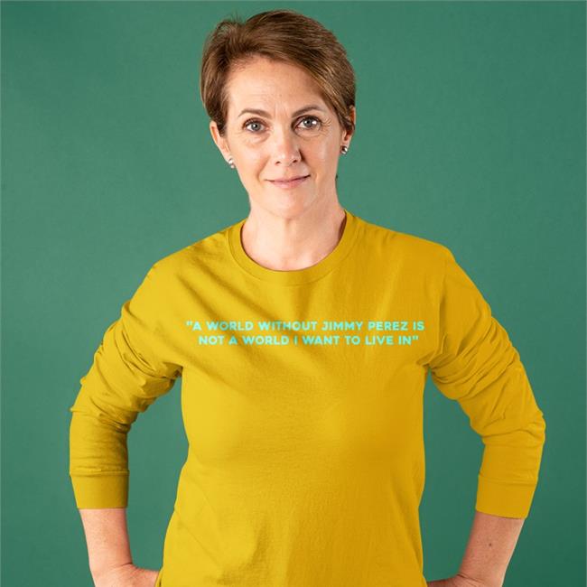 A World Without Jimmy Perez Is Not A World I Want To Live In Shirt Grey