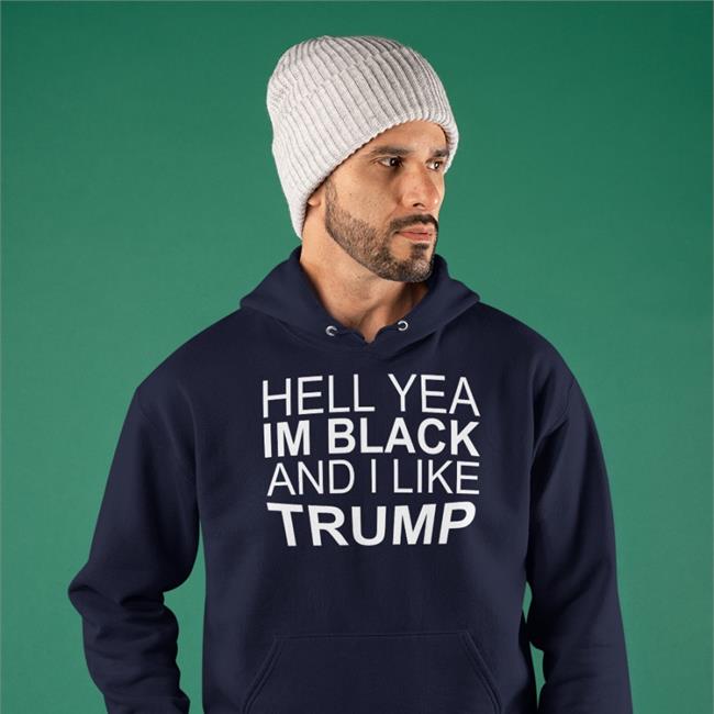 Zeek Arkham Hell Yeah, I’M Black And I Like Trump Tee Maga Republicans