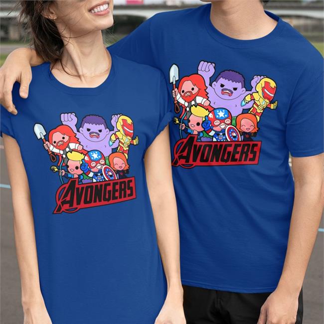 Gingerthejester Avongers Shirt Royal