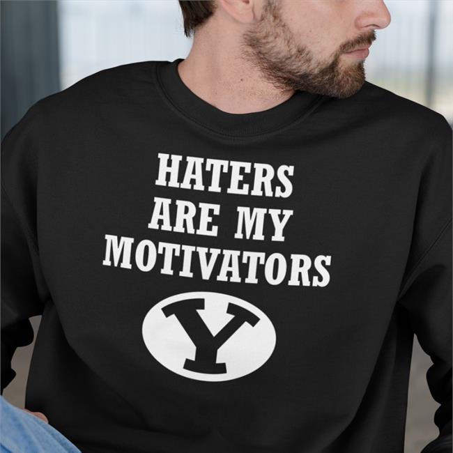 Byu Cougars Football Haters Are My Motivators Tee Shirt 5Lbtrout Sang Kim Haters Are My Motivators Shirt