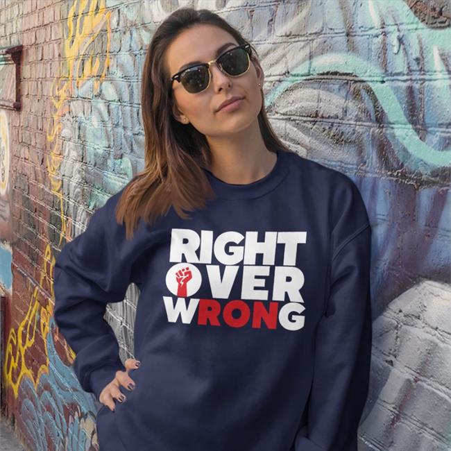 Tizzyent Merch Right Over Wrong Shirt Black