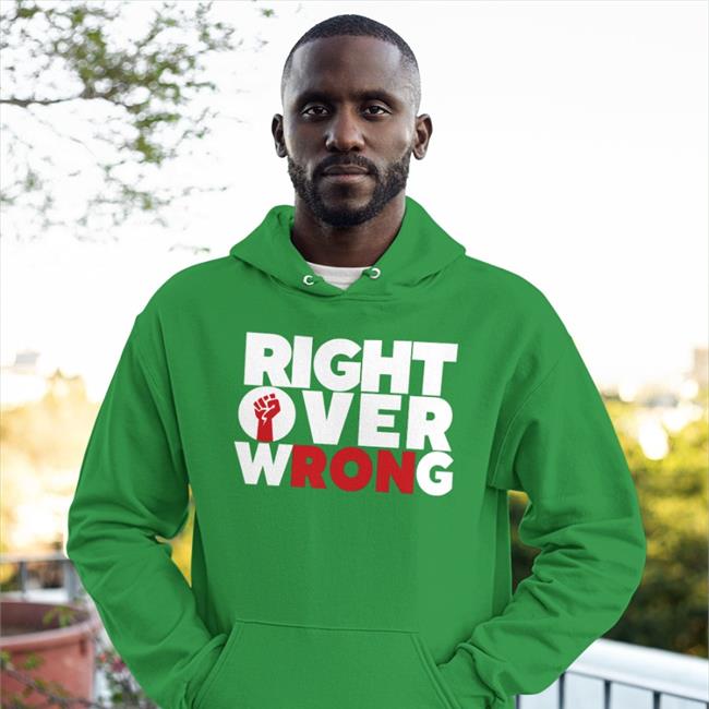 Tizzyent Merch Right Over Wrong Shirt Tizzyent Merch Right Over Wrong Tee Shirts Black