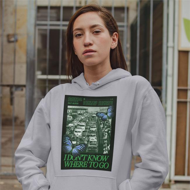 White I Don't Know Where To Go Tee Bari