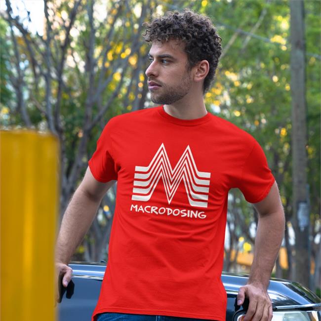 Barstoolsports Macrodosing Retro Logo Tee Shirt