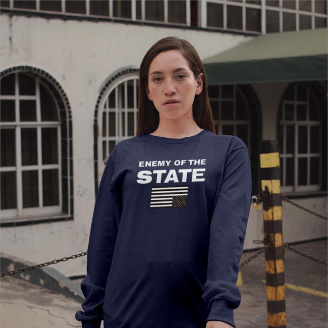 Birdland Power Co Funny T Shirt Enemy Of The State Hoodie