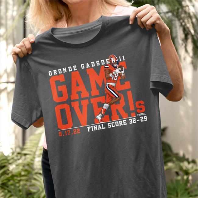 Theplayerstrunk Oronde Gadsden Ii Game Over Shirt