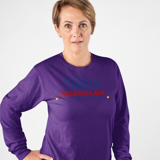 Desantis Air Helping People Find Sanctuary T Shirt
