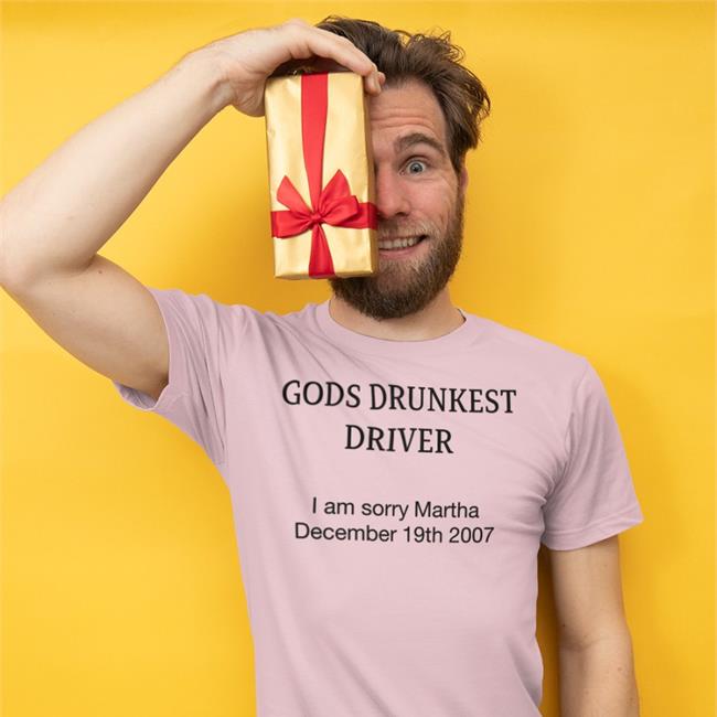 Schizo Store God's Drunkest Driver T Shirt