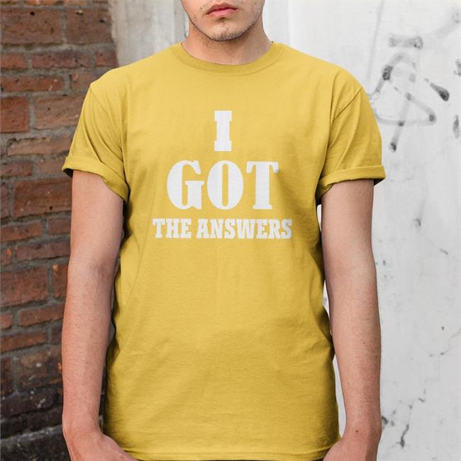 Sway Calloway Wearing I Got The Answers Shirts Rihar