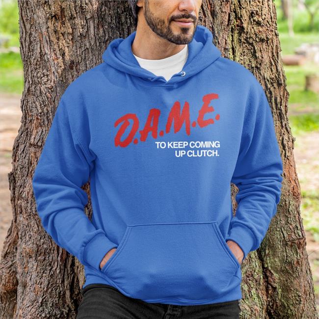 Evanem Merch Dame To Keep Coming Up Clutch T Shirt