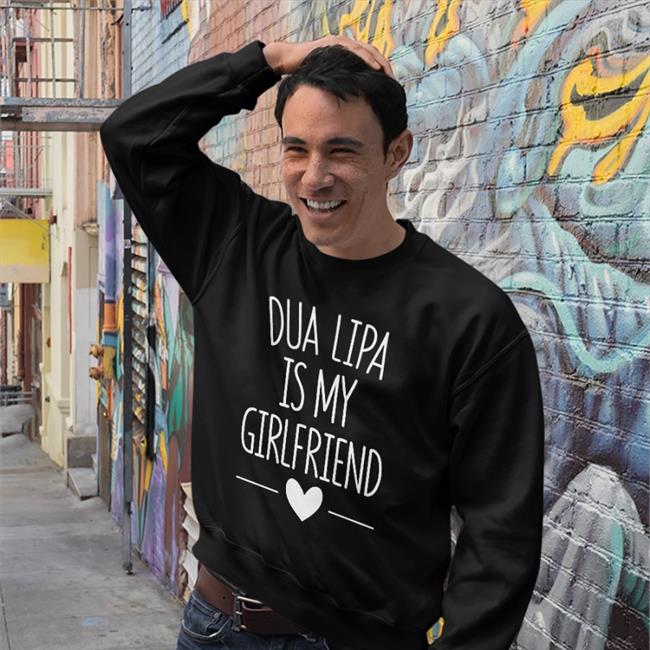 Angele Dua Lipa Is My Girlfriend T Shirt Black