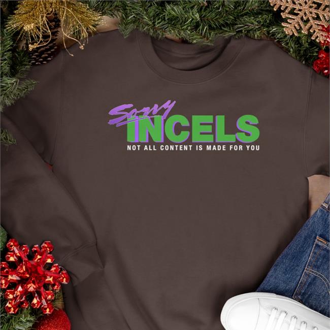 Black Wpposters Sorry Incels Shirt
