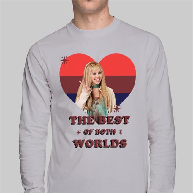 Hannah Montana The Best Of Both Worlds Tee Shirt Jão