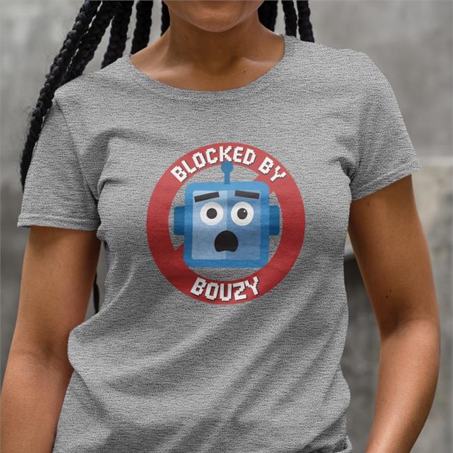 Nosysknows Merch Blocked By Bouzy T Shirt Andy Signore