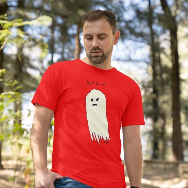 Don't Boo Me T Shirt Matt Gray White