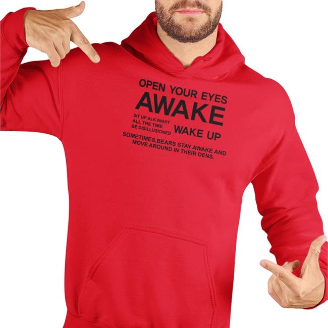 Open Your Eyes Awake Hoodie