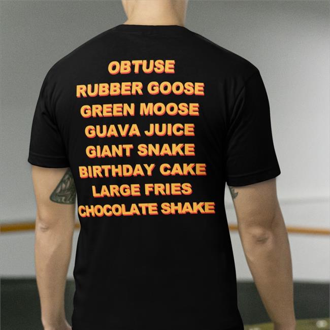 Obtuse Rubber Goose Green Moose Guava Juice Hoodie