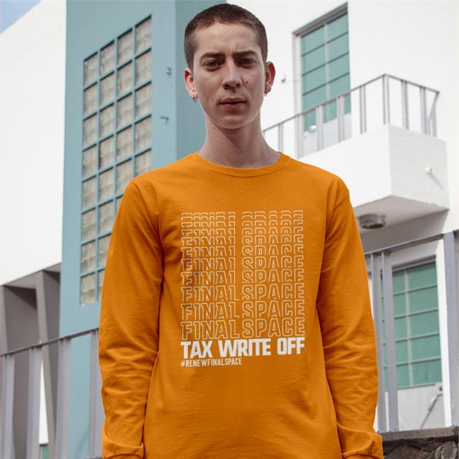 Olan Rogers Star Cadet Merch Final Space Tax Write Off Renewfinalspace Shirt
