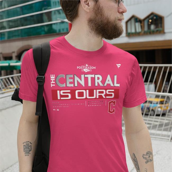 Cleveland Guardians Postseason 2022 The Central Is Ours T Shirts Mlbshop