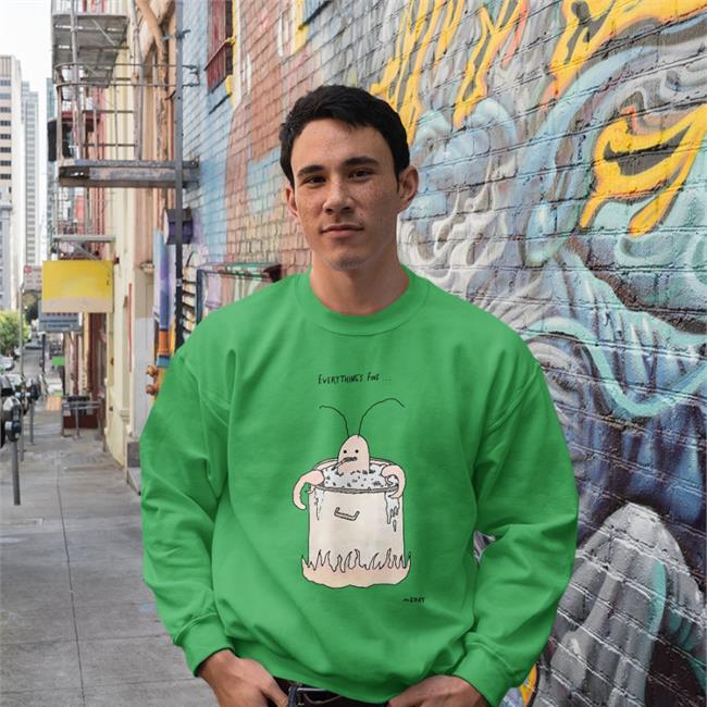 Matt Gray White Everything's Fine M Gay T Shirt