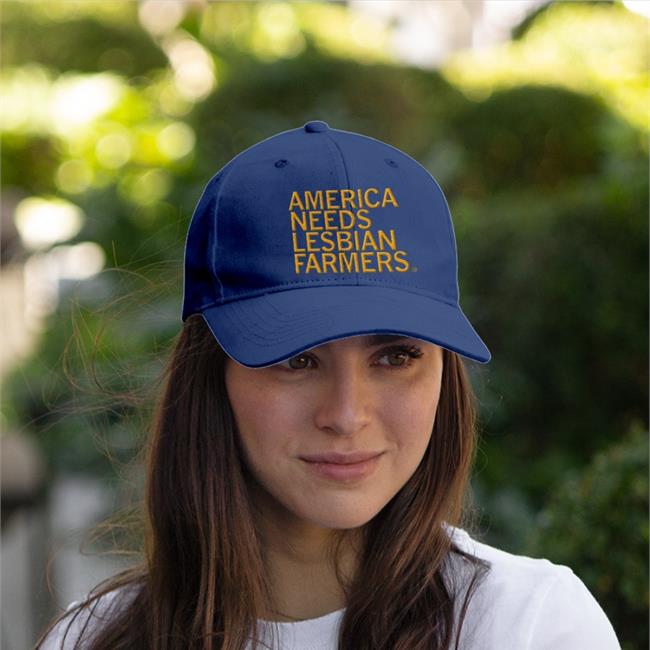 America Needs Lesbian Farmers Twill Cap
