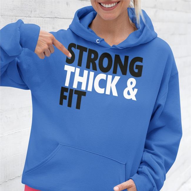 Strong Thick And Fit Tees Ms Phenomenal Red Wearing Strong Thick And Fit Shirt Msphenomenalred