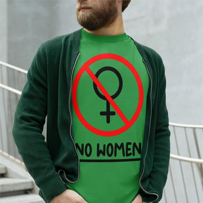 No Women Shirt Bloopy Webcomic